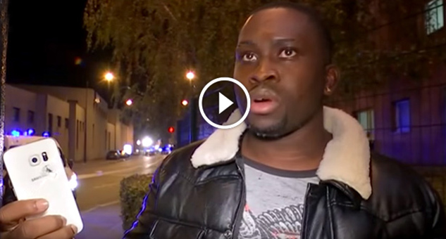 صورة بالفيديو.. هاتف محمول ينجي شخصا من الموت في هجمات باريس الإرهابية