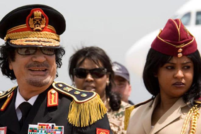 صورة حقيقة ظهور معمر القذافي حيا بإحدى الدول الإفريقية
