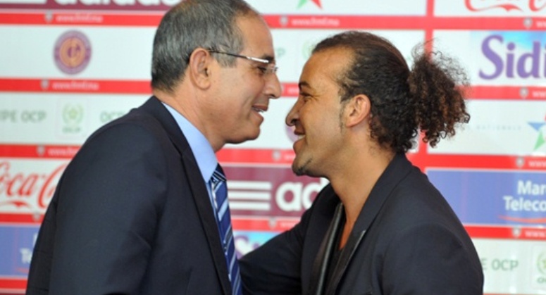 صورة مصطفى حجي يتحدث عن خلافه مع بادو الزاكي