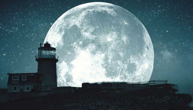 صورة الليلة”قمر عملاق” فوق الأرض لم يظهر منذ 70 عاما