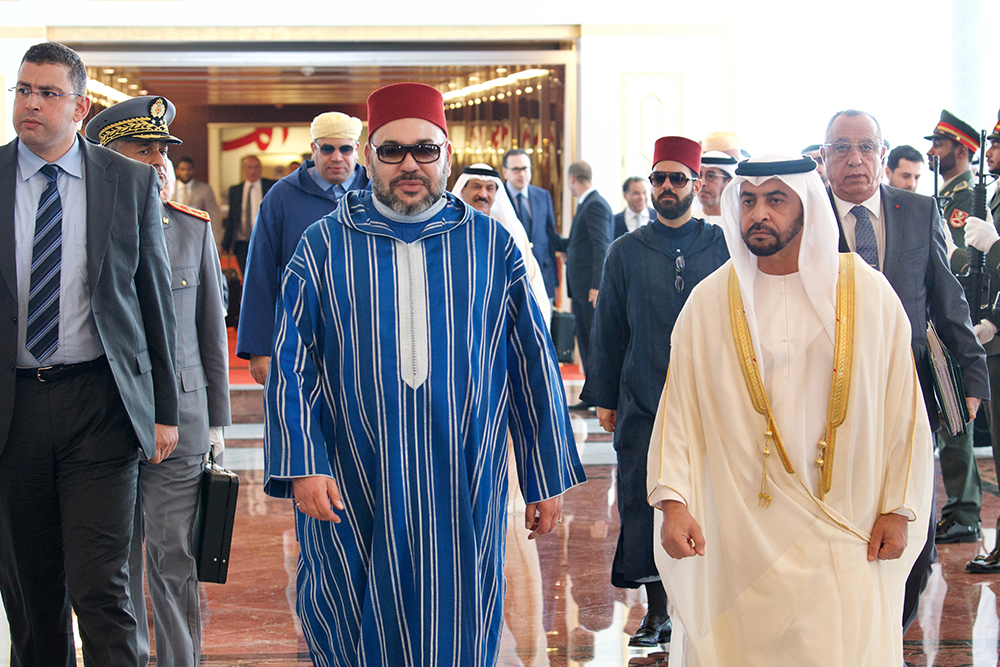 صورة في زيارة عمل وصداقة.. الملك محمد السادس يحل بدولة الإمارات العربية المتحدة